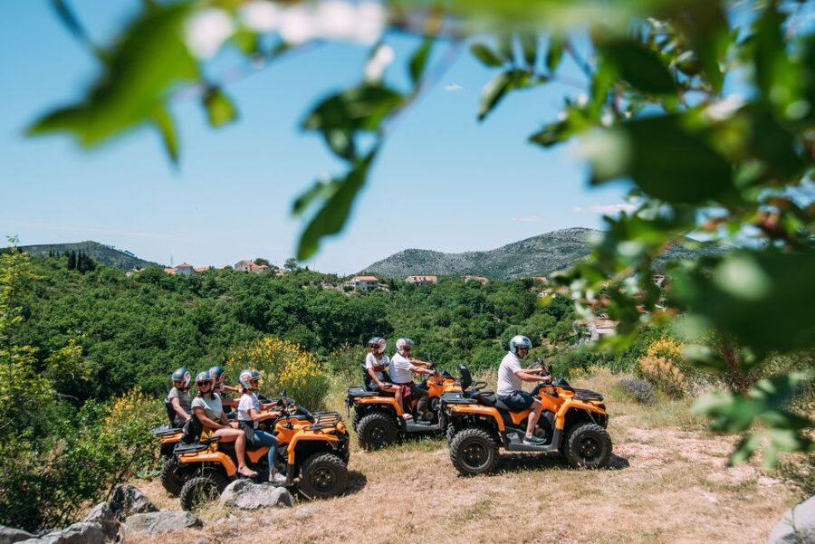 Dubrovnik: Countryside Guided ATV Adventure with Brunch - Zatonska Vala and the first coastal views