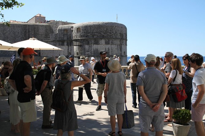 Dubrovnik Discovery Old Town Walking Tour - Finding the orange umbrella near Pile Gate