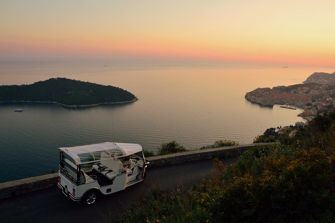 Dubrovnik E-Tuk Tuk Sunset Tour to Mount Srd - The bridge stop gives you a wider Dubrovnik view