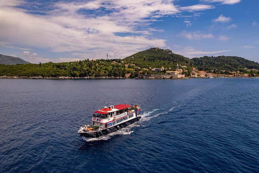 Dubrovnik: Elaphite Island Cruise w/ Drinks & Optional Lunch - Boarding the RITA in Dubrovnik
