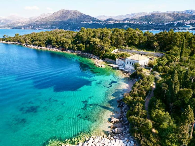 Dubrovnik: Elaphite Islands Cruise with Lunch and Drinks - Koločep: your first chance to swim