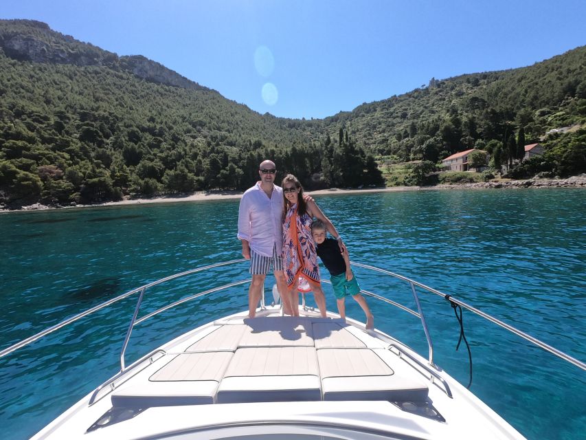 Dubrovnik: Elaphite Islands Private Speedboat Full-Day Tour - The first hidden bay and the run to Šipan