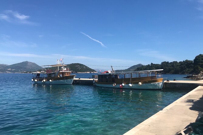 Dubrovnik Islands Private Rented Boat Cruise - Drinks, shade, and the small comforts that matter