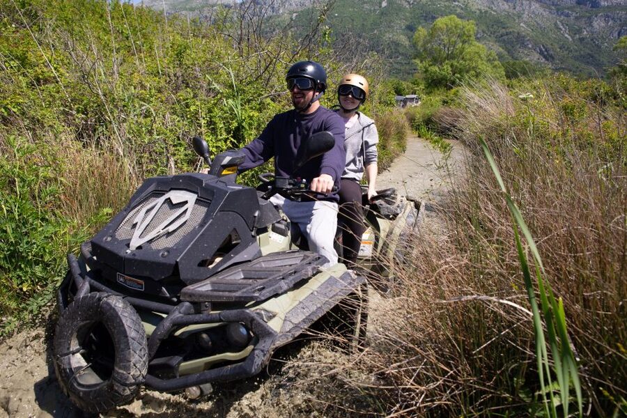 Dubrovnik: Kojan Koral ATV Quad Safari with transport - The second ride adds rocks and open views