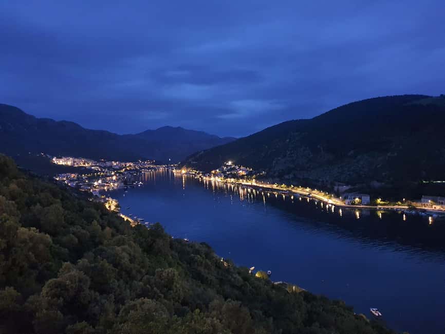 Dubrovnik Night Drive: Lights of the Adriatic - Bosanka Village and the climb toward Mount Srd