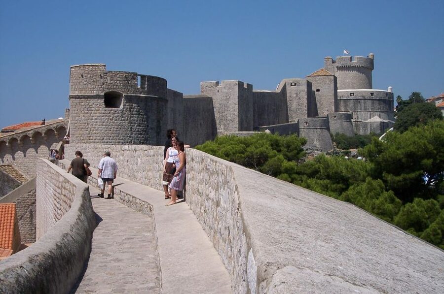 Dubrovnik: Old Town and City Walls Guided Walking Tour - Seeing the Old Town from above