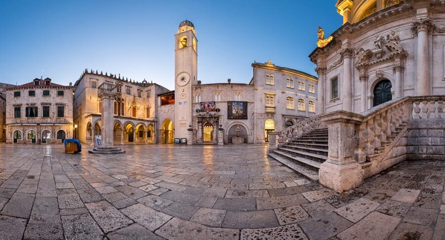 Dubrovnik Old Town History Tour: Early & Late Start - Ending near the picturesque harbour