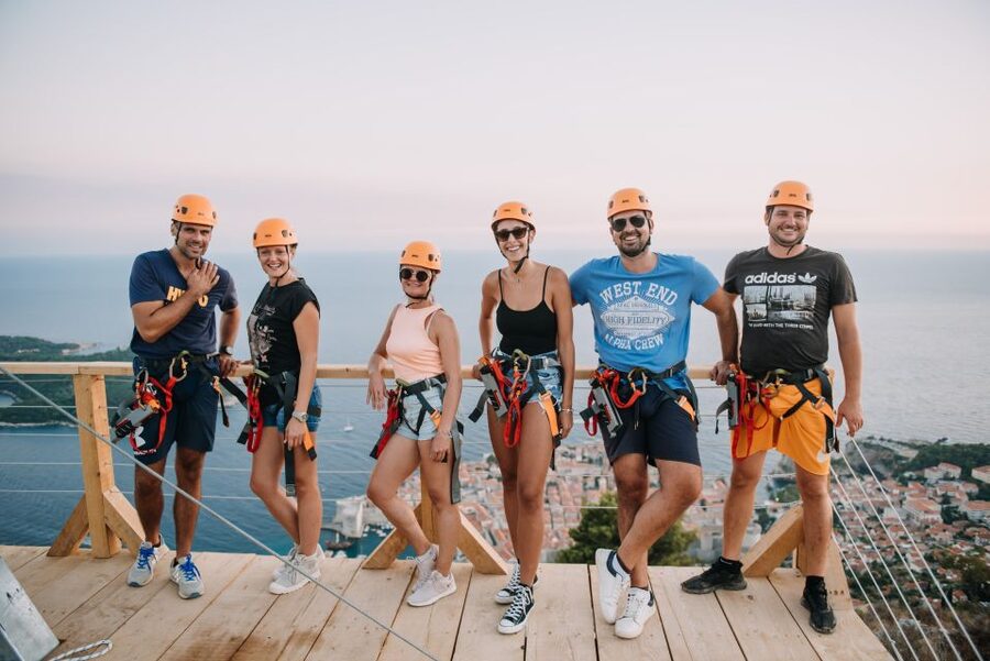 Dubrovnik: Panorama Zipline Tour - Getting comfortable with the harness and brake