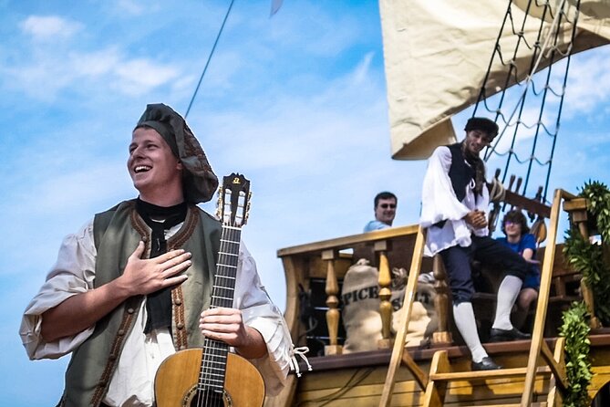 Dubrovnik Panoramic Cruise on a Wooden Galleon with a Live Show - Sailing toward Lokrum