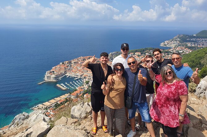 Dubrovnik Panoramic Sightseeing Tour with Guide (minivan) - Dr. Franja Tudman Bridge links river, port, and sea