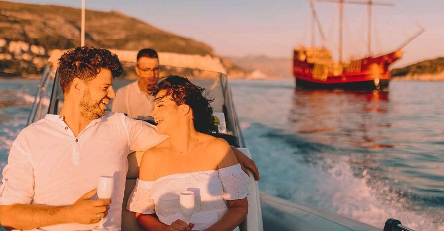 Dubrovnik: Private Boat Cruise at Sunset with Champagne - Key points at a glance