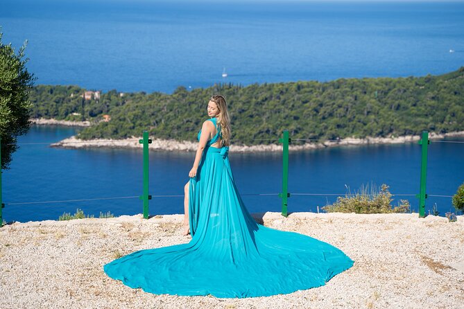 Dubrovnik: Private Flying Dress Photoshoot Experience - Rector’s Palace and Dubrovnik’s formal side