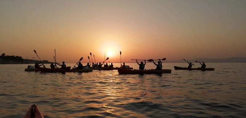 Dubrovnik: Sea Kayaking&Snorkelling Guided Day/Sunset Tours - What paddling a double kayak is really like