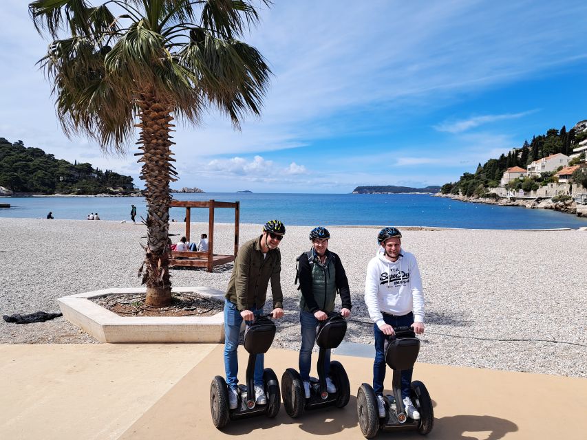 Dubrovnik: Segway - Hidden Bays & Promenade Guided Tour - The return along small bays and Sunset Beach