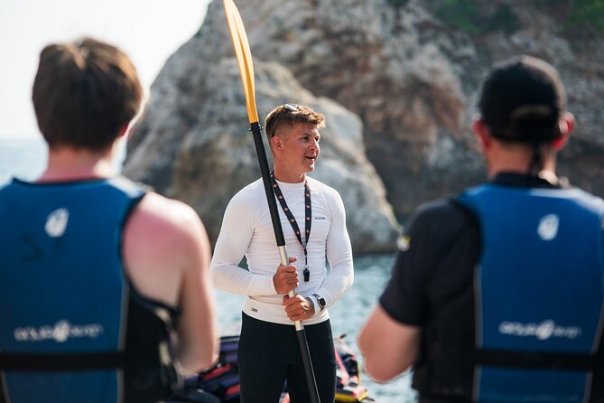 Dubrovnik: Sunset Kayak & Snorkel Tour with Wine & Water - Paddling along the Adriatic coast
