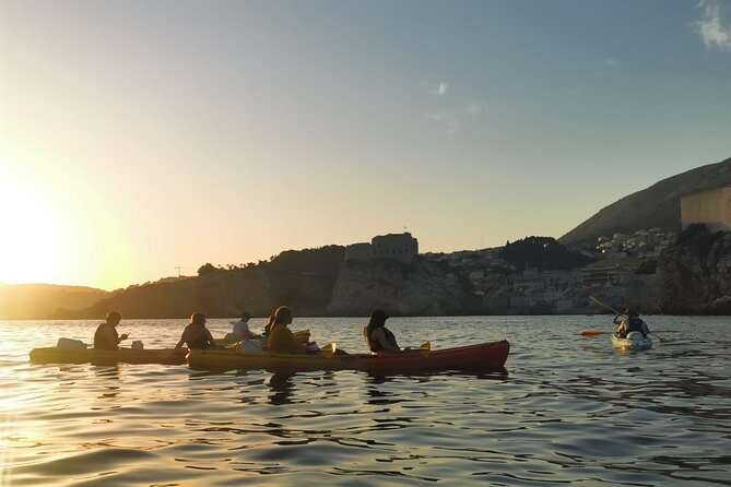 Dubrovnik: Sunset Kayak & Snorkel Tour with Wine & Water - Seeing Lokrum from the water