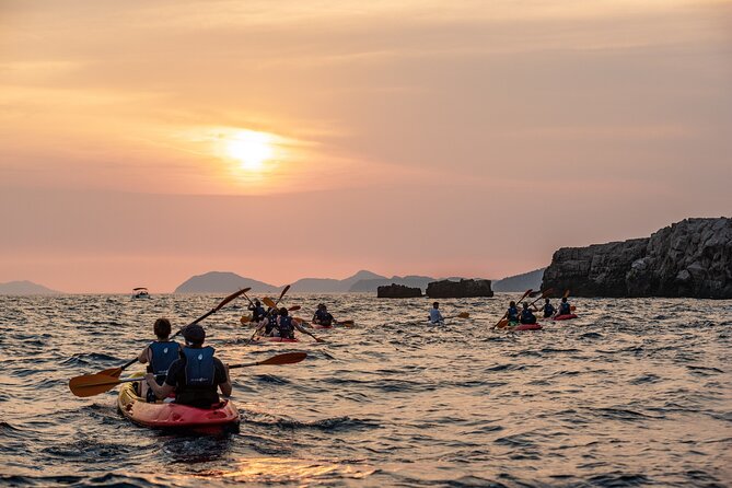 Dubrovnik: Sunset Kayak & Snorkel Tour with Wine & Water - Starting at Kolorina Bay