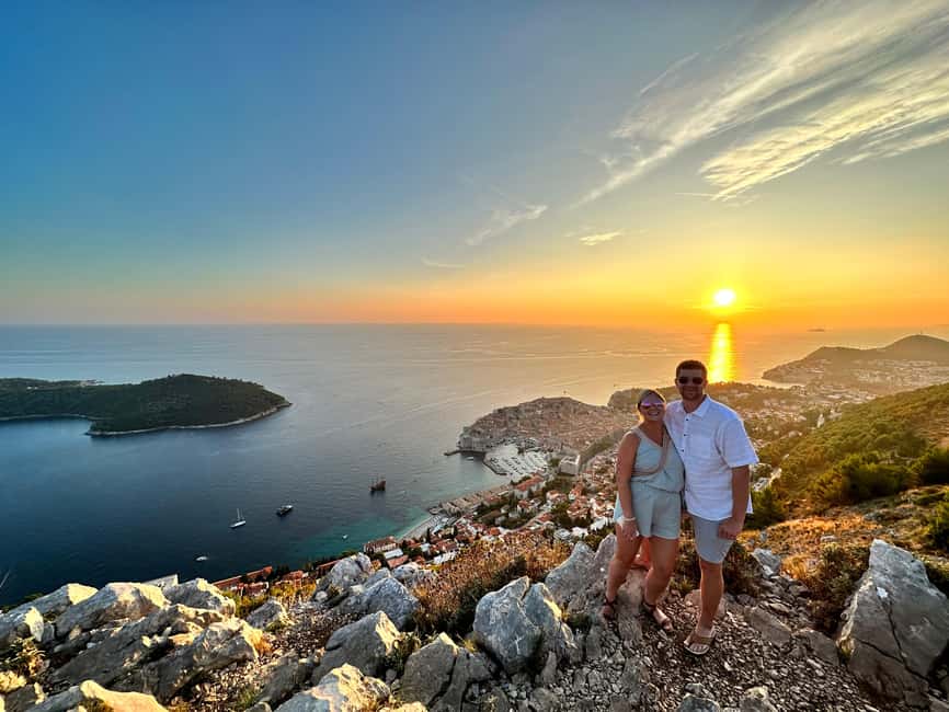 Dubrovnik Sunset Mountain Tour With Wine - Dubrovnik Bridge and the Lapad Peninsula