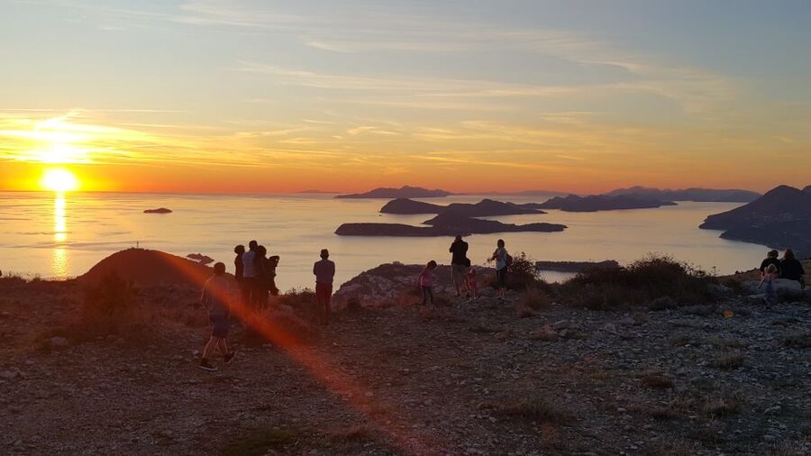 Dubrovnik: Sunset Panorama Tour with Glass of Wine - The Ombla River spring and its small cascade