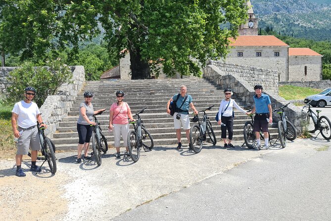 E-Bike Tour + Gourmet Snack + Wine Tasting (Small Group) - Ljuta’s working mills, sweets, and liqueurs
