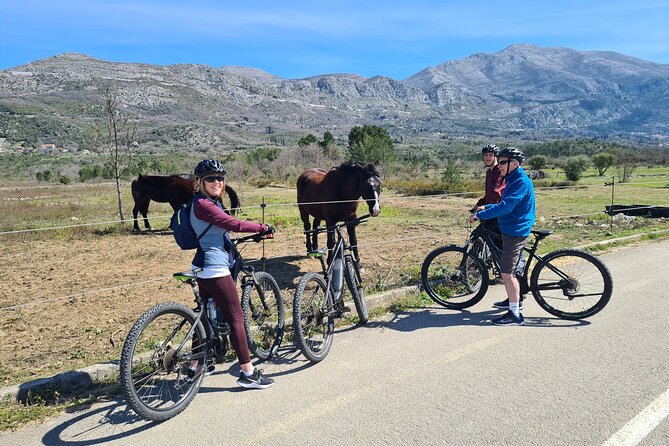 E-Bike Tour + Gourmet Snack + Wine Tasting (Small Group) - Pickup from Dubrovnik and the road into Konavle
