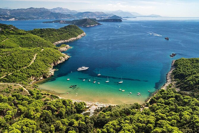 Elaphite Islands Cruise and Blue Cave Snorkeling Boat Tour from Dubrovnik - Šipan lunch and Suđurađ harbor