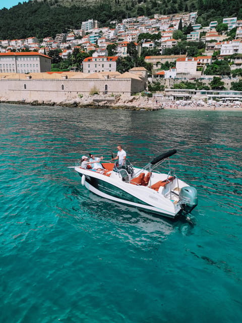 Elaphite Islands: Private boat tour (Barracuda 545) - Lopud village offers a walk and lunch option