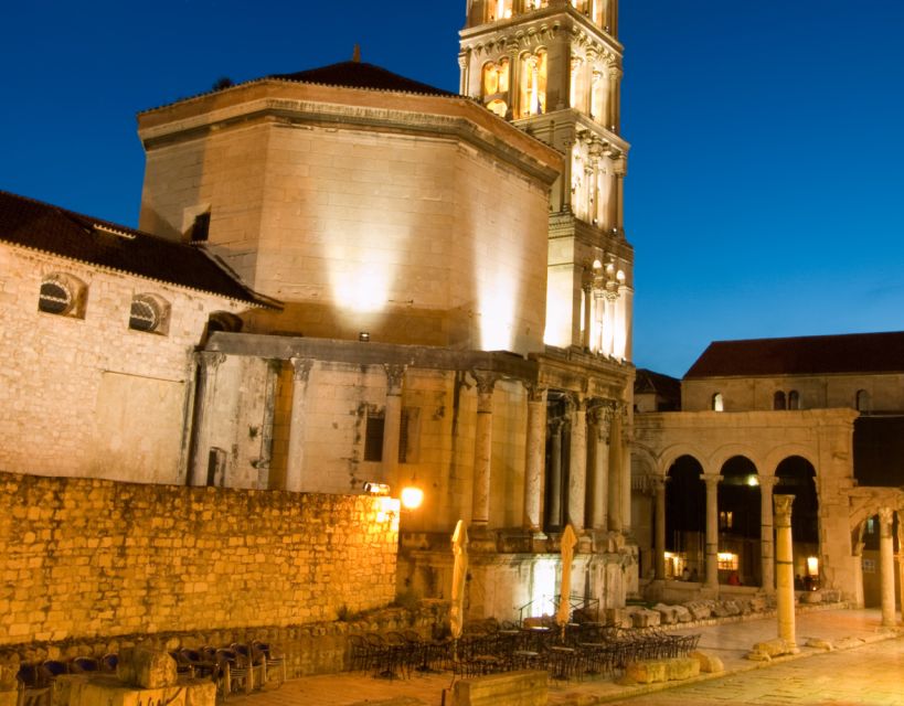 Evening Group Walking Tour - Split Old City Diocletian's Pal - Underground cellars reveal the palace below street level