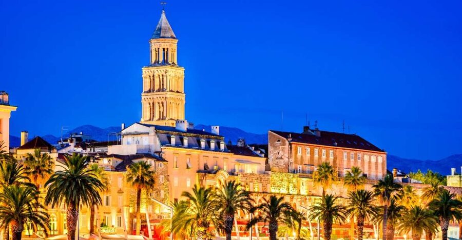 Evening Group Walking Tour - Split Old City Diocletian's Pal - Entering Diocletian’s 1,700-year-old palace