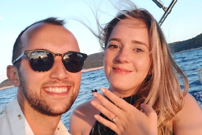 Experience Romantic Sunset Sailing on a modern 36ft (11m) sail yacht | Hvar - Setting out from Hvar’s busy harbor