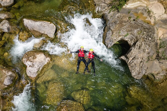 Extreme Canyoning on Cetina River from Split or Šestanovac - The waterfall abseil, step by step in spirit
