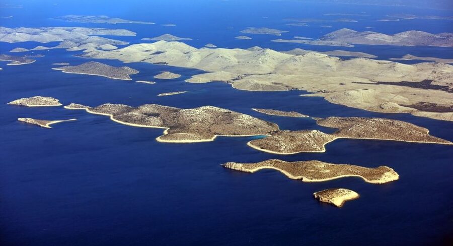 From Biograd: Kornati and Telašćica Full Day Boat Tour - Leaving Biograd aboard the wooden boat Nenad