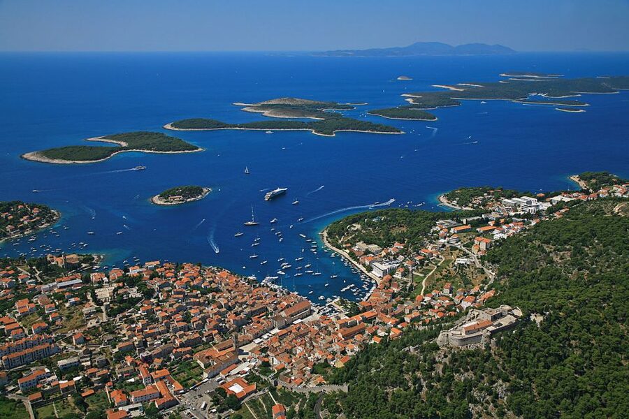 From Brač: Panoramic Flight over Brač, Hvar, Šolta, & Split - A one-hour flight that links four parts of Dalmatia