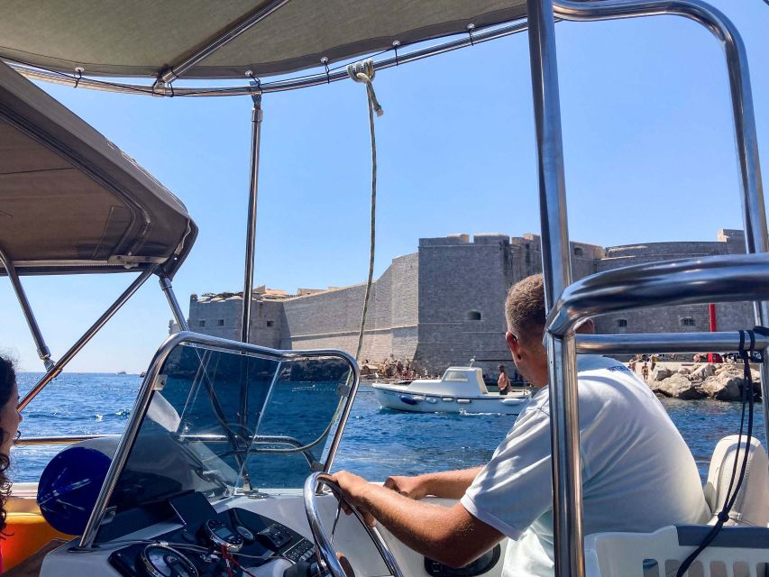 From Dubrovnik/Cavtat: Blue Cave, Sunj Beach Speed Boat Tour - The Three Green Caves, with an option for every level