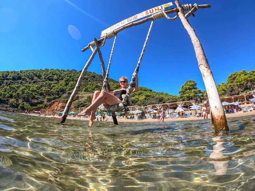 From Dubrovnik: Elaphiti Islands & Blue Cave Speedboat Tour - The guides, music, and drinks