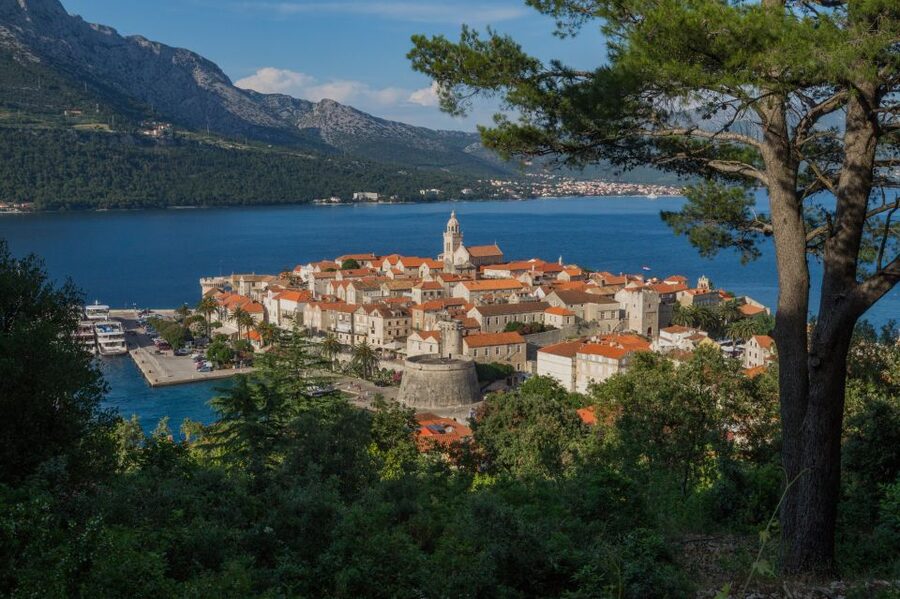 From Dubrovnik: Guided Tour of Pelješac & Korčula - Ston and the great wall of Pelješac