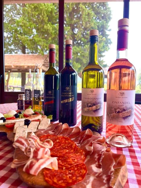 From Dubrovnik: Half-Day Wine Tasting and Cavtat City Tour - Four wines, sometimes five, with a real meal