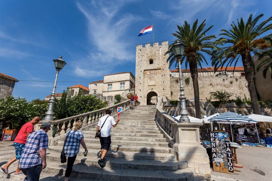 From Dubrovnik: Island of Korčula with wine tasting - What the $93 price really covers