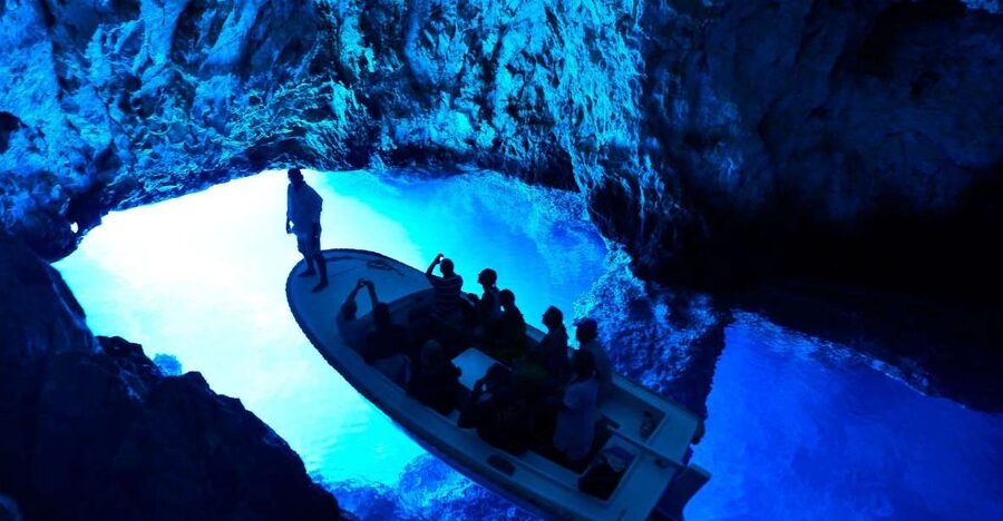 From Hvar: Blue and Green Cave Day Tour - Biševo and the Blue Cave: the main event