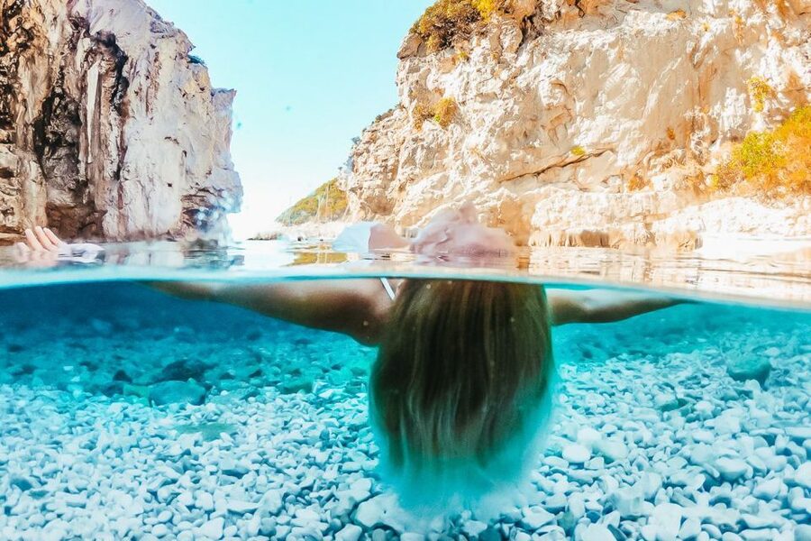 From Hvar: Blue and Green Cave Day Tour - Paklinski Islands and Palmižana: the relaxed final stop