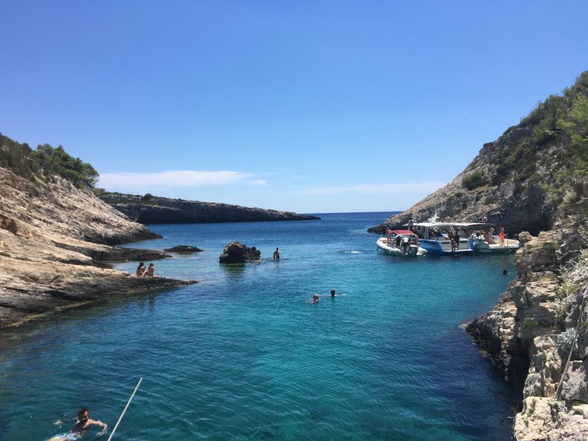 From Hvar: Blue Cave, Green Cave & 5 Islands Speedboat Tour - The Blue Cave is spectacular, with a clear extra cost