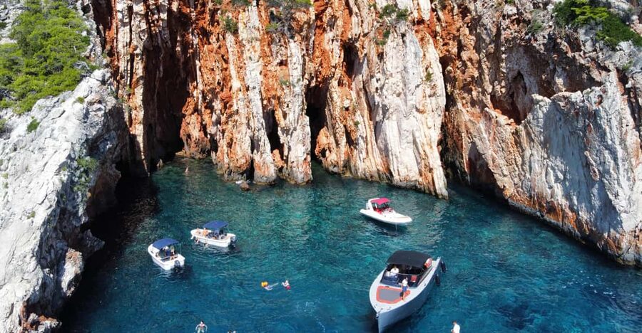 From Hvar: Private tour of Red Rocks & Pakleni Islands - Red Rocks and the optional cliff jump