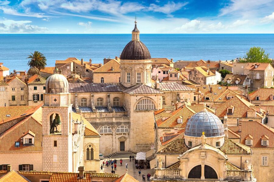 From Makarska: Full-Day Dubrovnik Tour - The road from Makarska to Dubrovnik