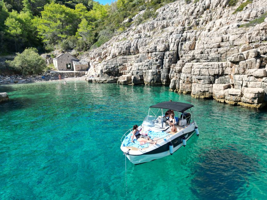 From Makarska: Hidden Gems of Hvar Island's North Shore - What the boat ride is really like