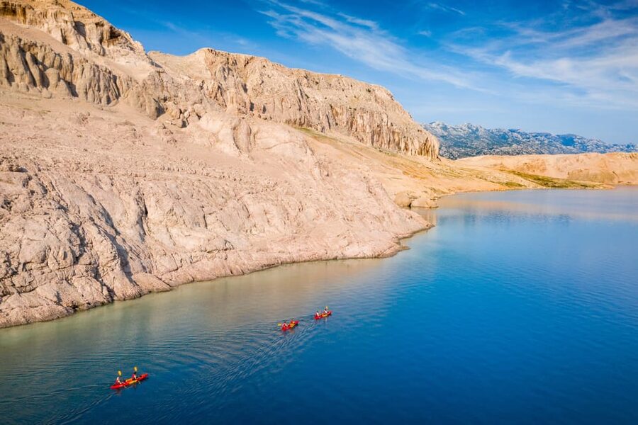 From Metajna/Novalja: Pag Bay Guided Sea Kayaking Tour - Who should book this Pag Bay trip?