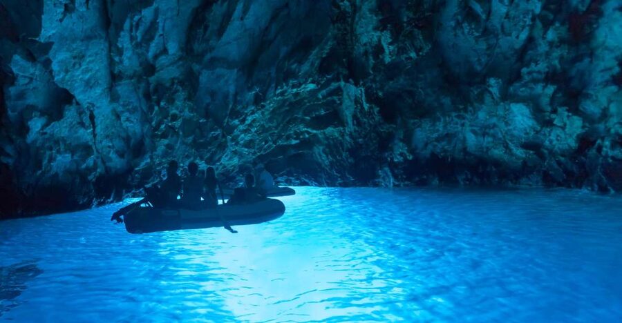 From Omis: Blue Cave & 5 Island Speedboat Tour - Hvar gives you two hours to walk, climb, and eat