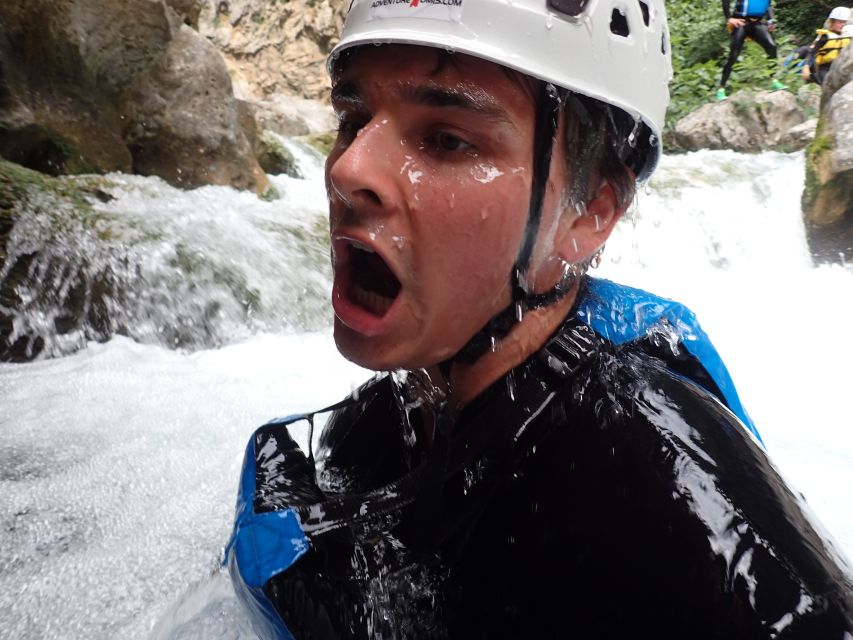 From Omiš: Cetina River Canyoning with Licensed Instructor - Swimming through a gorge shaped by water