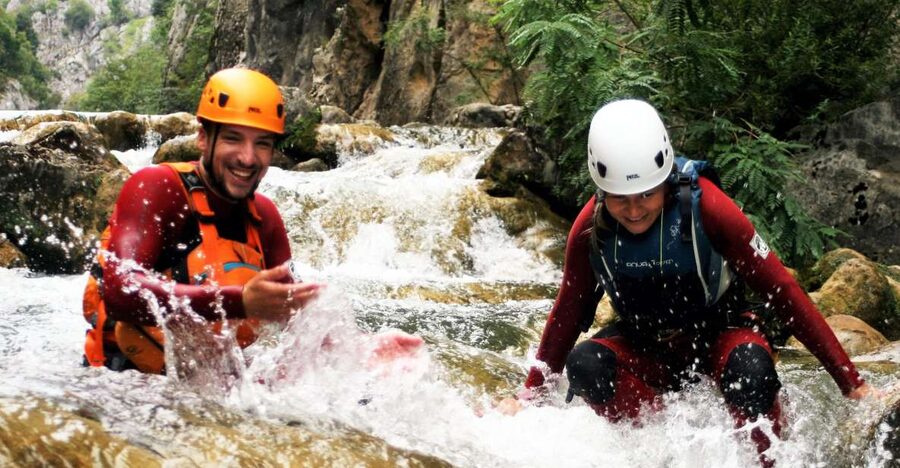 From Omiš: Cetina River Canyoning with Licensed Instructor - Choosing the advanced route and 60-meter abseil
