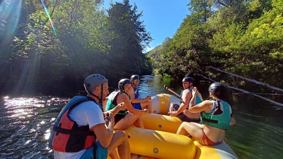 From Omiš/Split: Cetina River Rafting Experience - Getting fitted out for a beginner-friendly run