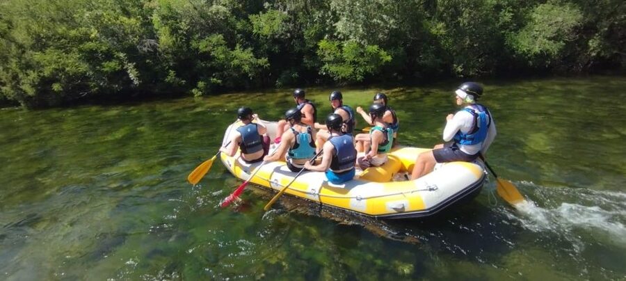 From Omiš/Split: Cetina River Rafting Experience - The rough section beginners skip on foot